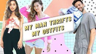 My Man Thrifts My Outfits