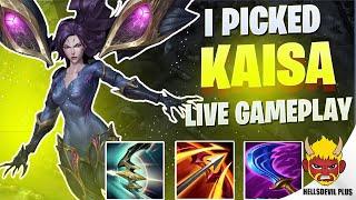 I Picked Kaisa And Didn't Die A Single Time - Wild Rift HellsDevil Plus Gameplay