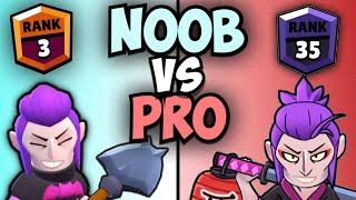 NOOB vs PRO - MORTIS | Brawl Stars