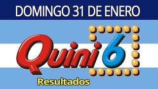 Resultados del sorteo quini 6 del Domingo 31 de Enero del 2021