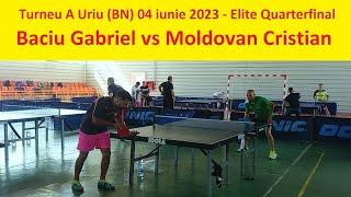 Baciu Gabriel vs Moldovan Cristian |Uriu (BN) 2023 |Elite QF