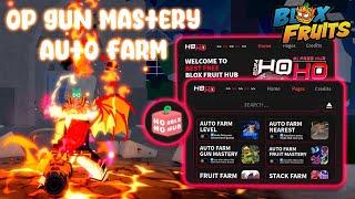 [OP] Blox Fruits Script/Hack: Auto Gun Mastery Farm  Fast Shoot, No Cooldown| HoHo Hub