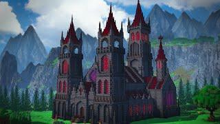 Minecraft: How To Build A Dark Cathedral | Tutorial