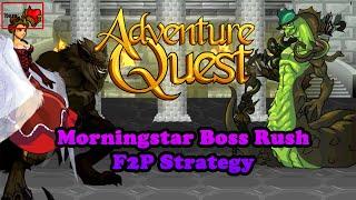 Adventure Quest - Morningstar Boss Rush F2P Strategy