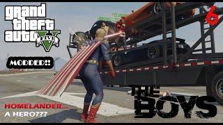 Homelander... trying to be a Hero?? - GTA V Superhero Mods feat. BackSeat Gamer!