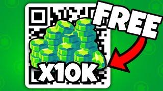 FREE!  x10k GEMS  BOU CHRISTMAS SKIN QR CODE AND FREE PRESENTS