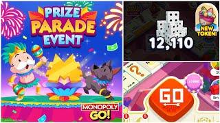 Monopoly Go: 1000x High Rolls Gameplay - Got 12000 Dice - Prize Parade Event #monopolygo