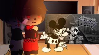 Mickey Mouse and friends react to FNF Wednesday Infidelity FULL WEEK and more! (PART 6)