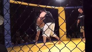 Michael Burshia-Montana vs. Stanford Melbourne-Canada - MMA Cage Fights Poplar 2010