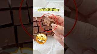  Easiest Chocolate Protein Fudge You’ll Ever Make! #shorts