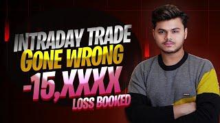 Intraday Live Trade || Common Mistakes to Avoid in DayTrading Loss Minimization