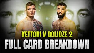 UFC Fight Night 254 Full Card Breakdown and Predictions - Marvin Vettori vs Roman Dolidze 2