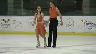 Aneta Vaclavikova & Ivan Morozov RD 4 Nationals Championships 2025