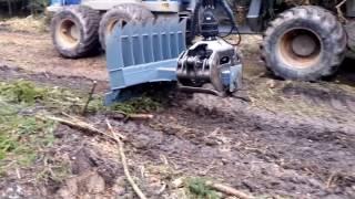 Roderechen mit Schürfleiste für Rückezug, Harvester, Rückewagen usw.