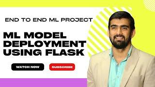 36. End To End Machine Learning Project With Deployment Using Flask