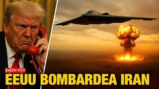 SE DESATA EL INFIERNO: TRUMP BOMBARDEA IRÁN PARA SALVAR A ISRAEL