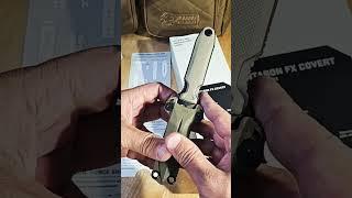 SOG Premium Pentagon Fx Covert Cryo S35VN G10 Fixed Blade