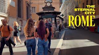 Eternal City Rome, Italy Walking Tour - 4K