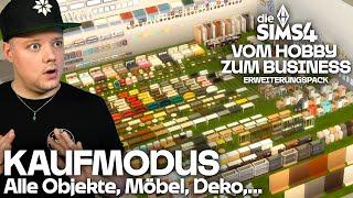 Alle OBJEKTE im KAUFMODUS ️🪑 Die Sims 4 Vom Hobby zum Business Erweiterungspack