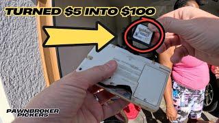I Turned $5 into $100 Dollars At This Garage Sale