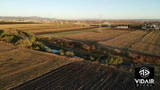 DJI Mavic air 2:  Flying over the fields in the fall...