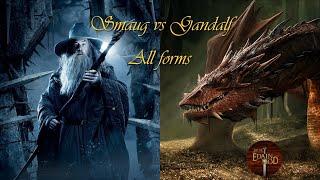 Gandalf vs. Smaug Edain Mod 4.6 I BFME 2 RotWK #gameplay #heroes