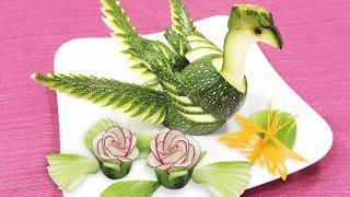 3 Creative Arts On Vegetable Carving Garnish