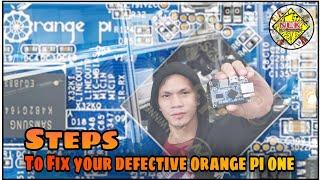 How to repair Orange Pi One No Power Issue | Over voltage damage