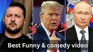 Trump & Zelenskyy’s Funniest Meeting Ever!   Hilarious Political Comedy Sketch 2025