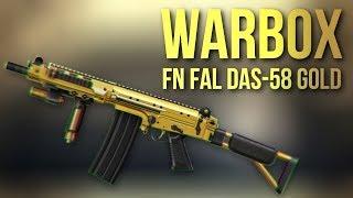 Warface ► [WARBOX] FN FAL DAS-58 GOLD + ACR CQB com 100K de CASH