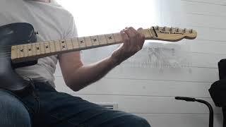 A new selection of melodies on the electric guitar