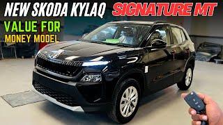 Black Mafia  New Skoda Kylaq Signature ️ Price & Features  Top Selling Model