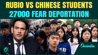 Chinese Students PANIC As U.S Moves To Kick Them Out | 27,000+ Students Face Visa Revocation