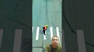 Crossing the Most Dangerous Crosswalk | zach king #shorts #shortsfeed #ytshorts