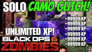 *NEW* BO6 ZOMBIE CAMO GLITCH + UNLIMITED XP GLITCH (SOLO GODMODE GLITCH) BLACK OPS 6 ZOMBIE GLITCHES