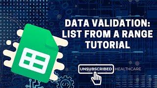Data Validation: List From A Range the basics
