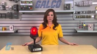 Federal Signal 191 XL Flashing Signal Light Demonstration