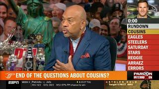 Pardon The Interruption | Kirk Cousins is REAL - Michael Wilbon on Falcons def. Eagles 22-21 Week 2