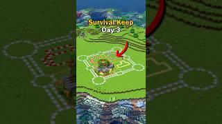 Minecraft Ultimate Survival Keep Day 3  #minecraft