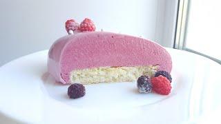 МУССОВЫЙ торт Малина-КокосПРОСТОЙ РЕЦЕПТ для новичковRaspberry Coconut mousse cake