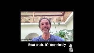 Andew Weinstein explains his 'Boat Chair' #waveski #nosarapodcast #surf   #nosara #playaguiones