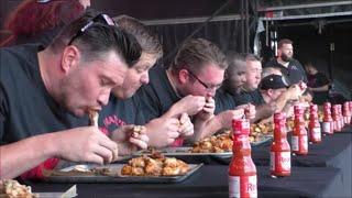 Grillstock London Frank's RedHot Wing Eating Contest Sun 6 Sept 2015