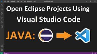 Import Eclipse Java Projects to Visual Studio Code