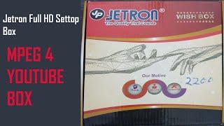 Jetron Full HD Settop Box / new dth hd setup box2021