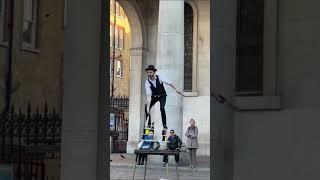 Covent Garden Street Performer  - Knife Juggler  #shorts #london