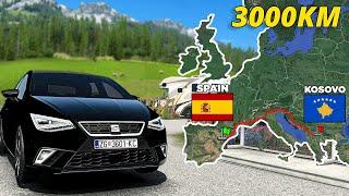 ETS2 Longest Road Trip (Barcelona to Pristina) Spain to Kosovo | Euro Truck Simulator 2