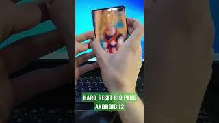 Forgot Password? How to Hard Reset Samsung S10 plus (G975F) فورمات وحذف قفل الشاشة جالكسي إس 10 بلس