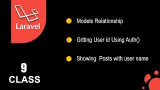 Laravel from Scratch |Models Relationship and users detail connection [Lecture 9]