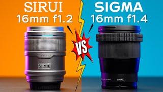 Лучший Светосильный Ширик с АФ для APS C Sony E - Sirui Sniper 16mm f1.2 vs Sigma 16mm f1.4