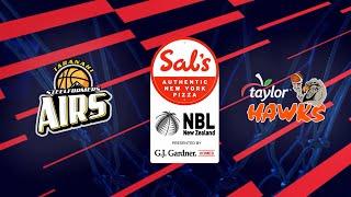 Taranaki Airs v Hawkes Bay Hawks | Full Basketball Game | @SalsNBL 2023